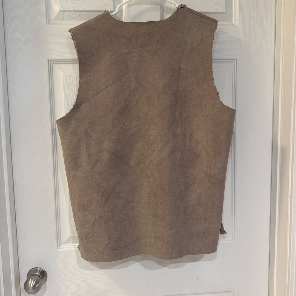 Ruby Rd. Tan Textured Vest - Picture 4 of 4